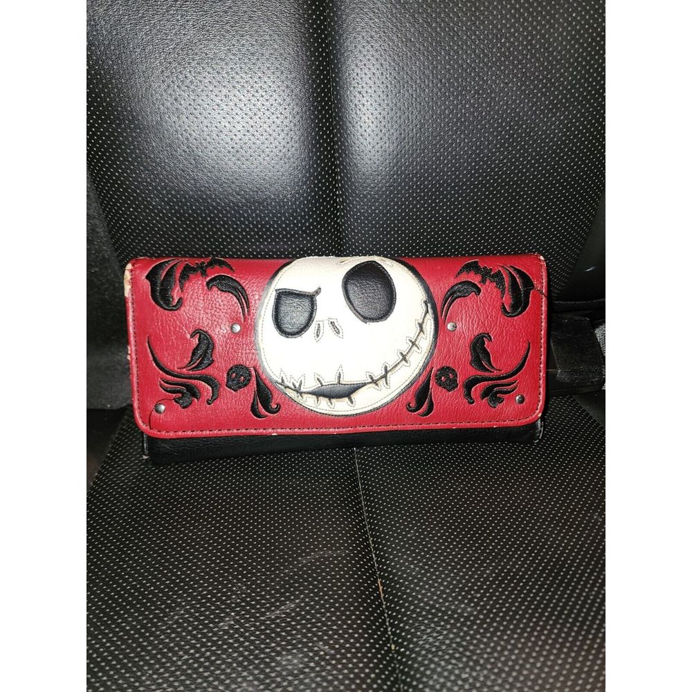 Rare Tim Burton's The Nightmare Before Christmas Jack Skellington Women's Wallet